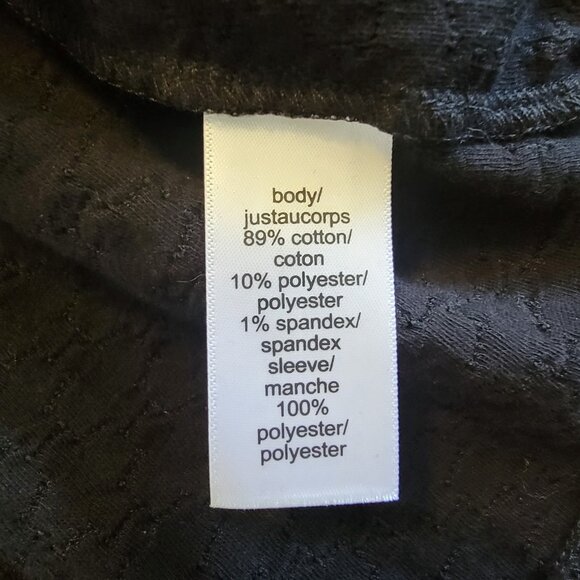 Maurices Womens Shirt Size XL NWT‎ Black Classic Career Dressy Flowy Top - Picture 10 of 11